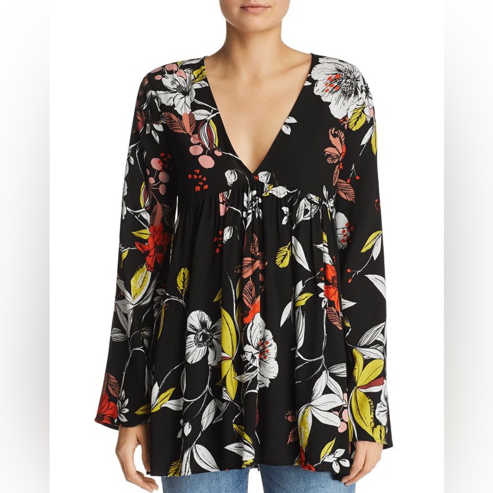 Free People Bella Floral Tunic